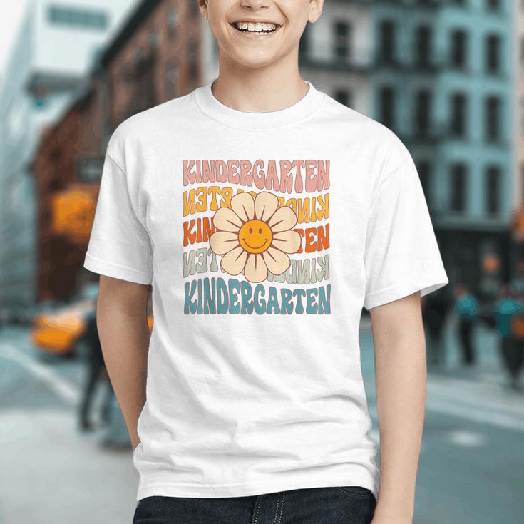 Retro Kindergarten Daisy Colorful Back To School Student Kid Graphic Youth Retro Kindergarten Daisy Colorful Back To School Student Kid Graphic Youth