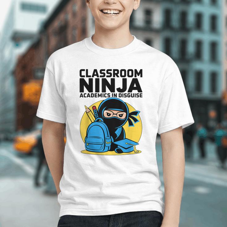 Stealth Mode Engaged! Classroom Ninja Back to School Youth T-shirt