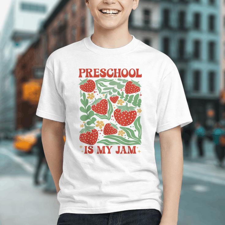 Sweet Strawberry Vibes for a Preschool Back to School Youth T-shirt Sweet Strawberry Vibes for a Preschool Back to School Youth T-shirt