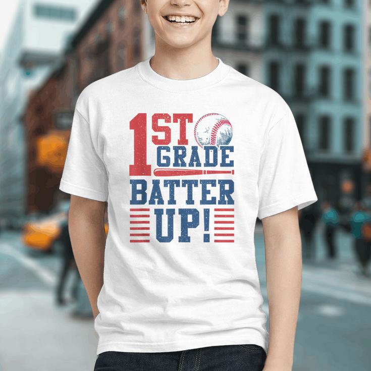 Swing into 1st Grade! Baseball Back to School Youth T-shirt Swing into 1st Grade! Baseball Back to School Youth T-shirt