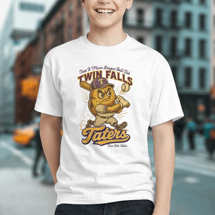 Twin Falls Taters Minor League Baseball Team Graphic Youth Twin Falls Taters Minor League Baseball Team Graphic Youth
