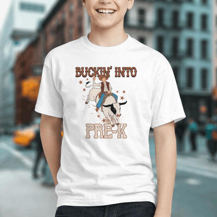 Yeehaw Pre-K! Cowboy Back to School Youth T-Shirt Yeehaw Pre-K! Cowboy Back to School Youth T-Shirt