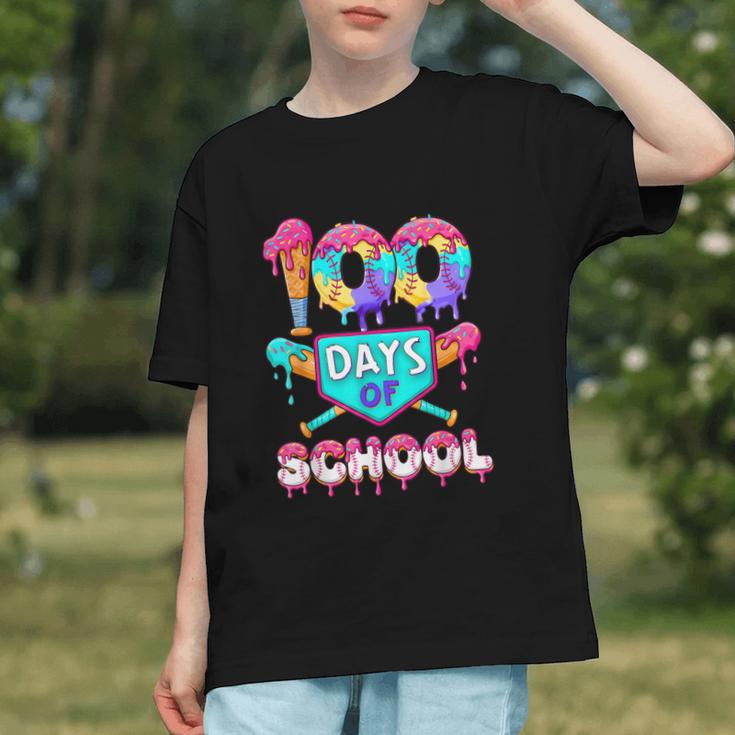 100 Days Of School Baseball Boys Kids Graphic Youth 100 Days Of School Baseball Boys Kids Graphic Youth