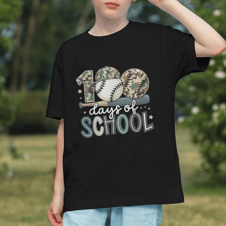 100 Days Of School Baseball Camo Camo Cap Boy School Graphic Youth 100 Days Of School Baseball Camo Camo Cap Boy School Graphic Youth