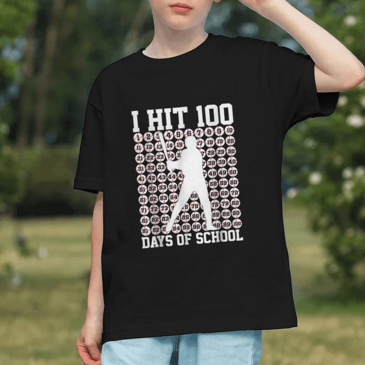 100 Days Of School Boys Kids 100th Day Balls For Baseball Graphic Youth
