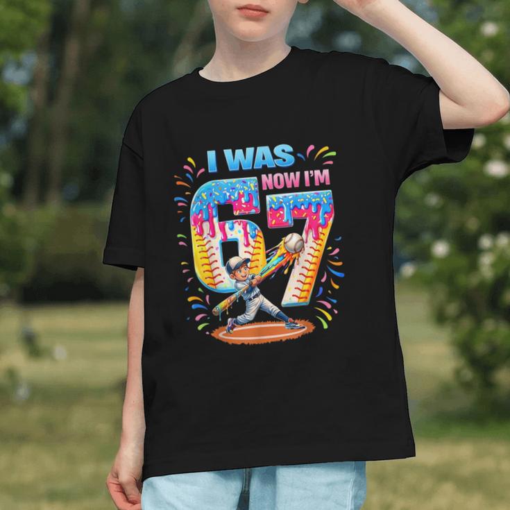 I Was 6 Now I'm 7 Baseball Birthday Boy For Teens Kids Graphic Youth I Was 6 Now I'm 7 Baseball Birthday Boy For Teens Kids Graphic Youth