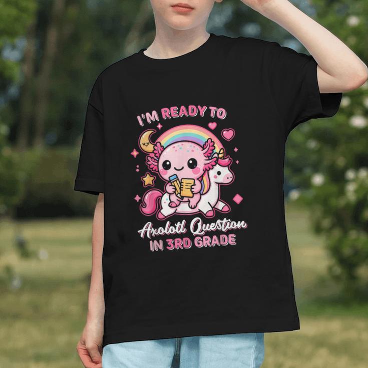Axolotl Curious Minds: Back to School 3rd Grade Youth T-shirt Axolotl Curious Minds: Back to School 3rd Grade Youth T-shirt