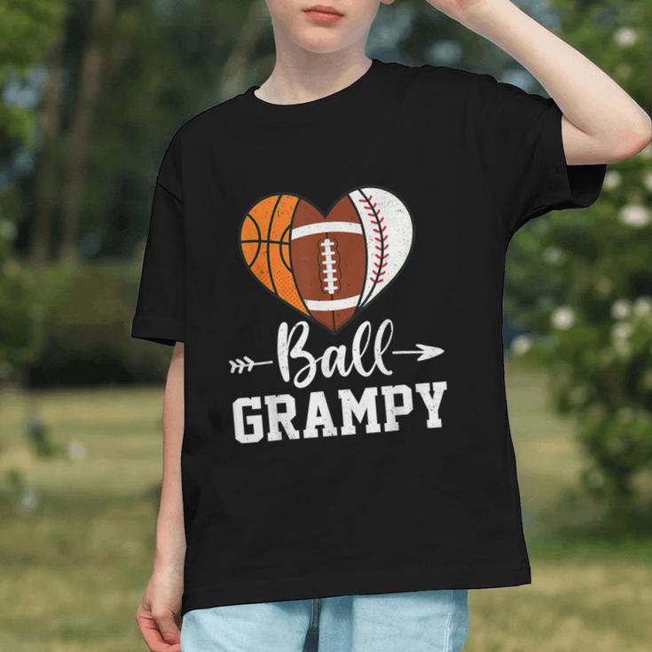 Ball Grampy Basketball Football Baseball Player Graphic Youth