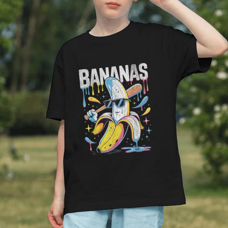 Banana Baseball Drip Kids Youth Boys Girls Sport Teens Graphic Youth