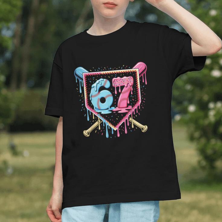 Baseball 67 Ice Cream Drip Six Seven Meme Boy Girl Kid Graphic Youth Baseball 67 Ice Cream Drip Six Seven Meme Boy Girl Kid Graphic Youth
