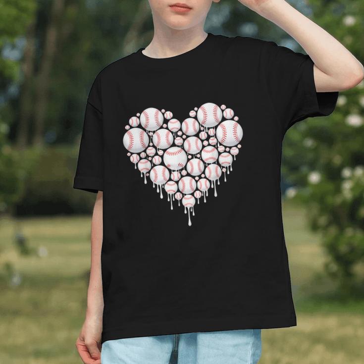 Baseball Heart Drip Valentine's Day Baseball Lover Boys Men Graphic Youth Baseball Heart Drip Valentine's Day Baseball Lover Boys Men Graphic Youth