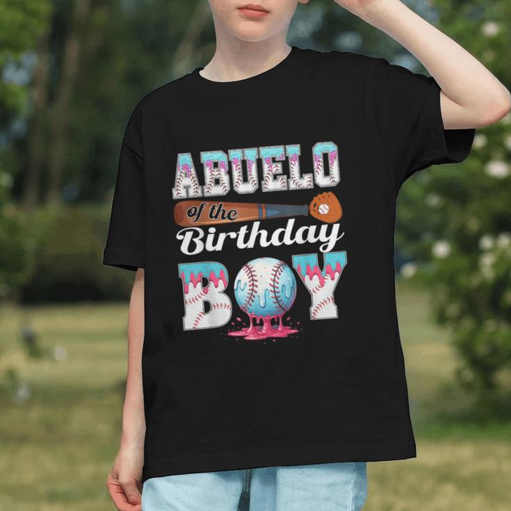 Baseball Ice Cream Drip Abuelo Of The Birthday Boy Graphic Youth Baseball Ice Cream Drip Abuelo Of The Birthday Boy Graphic Youth