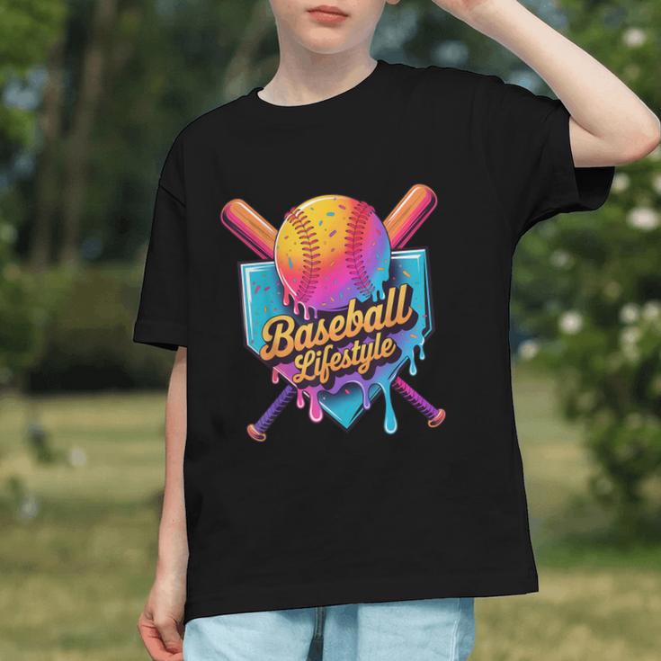 Baseball Lifestyle Drip Icecream Graphic Youth