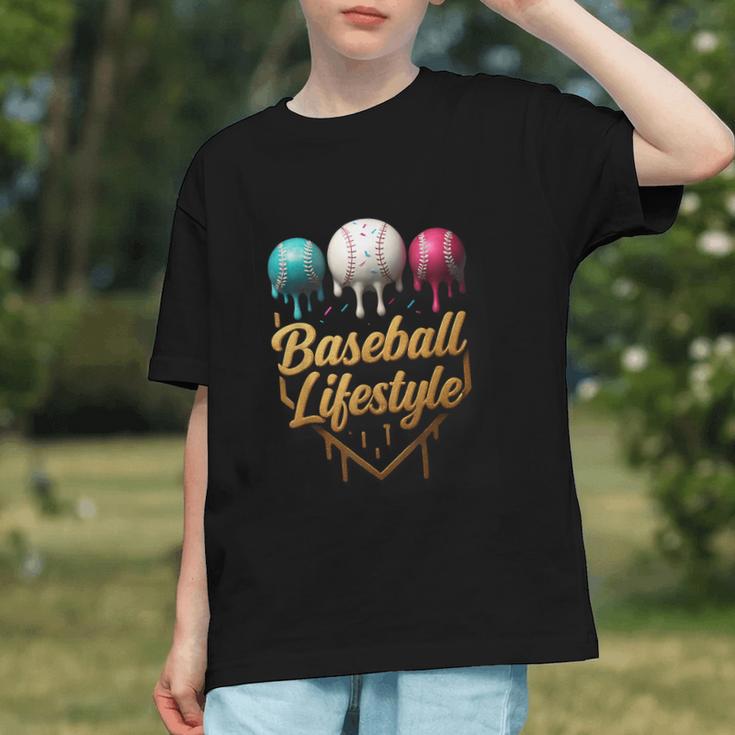 Baseball Lifestyle Drip Graphic Youth Baseball Lifestyle Drip Graphic Youth