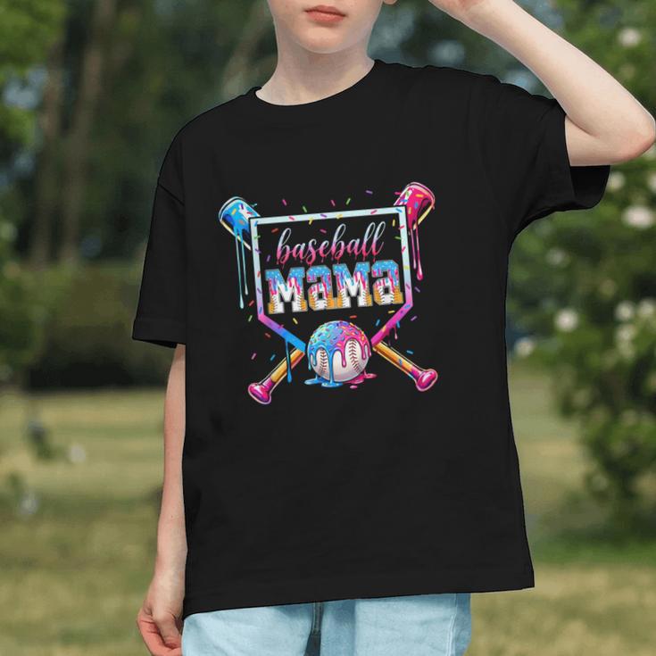 Baseball Mama Ice Cream Drip For Men Women Boy Kids Graphic Youth