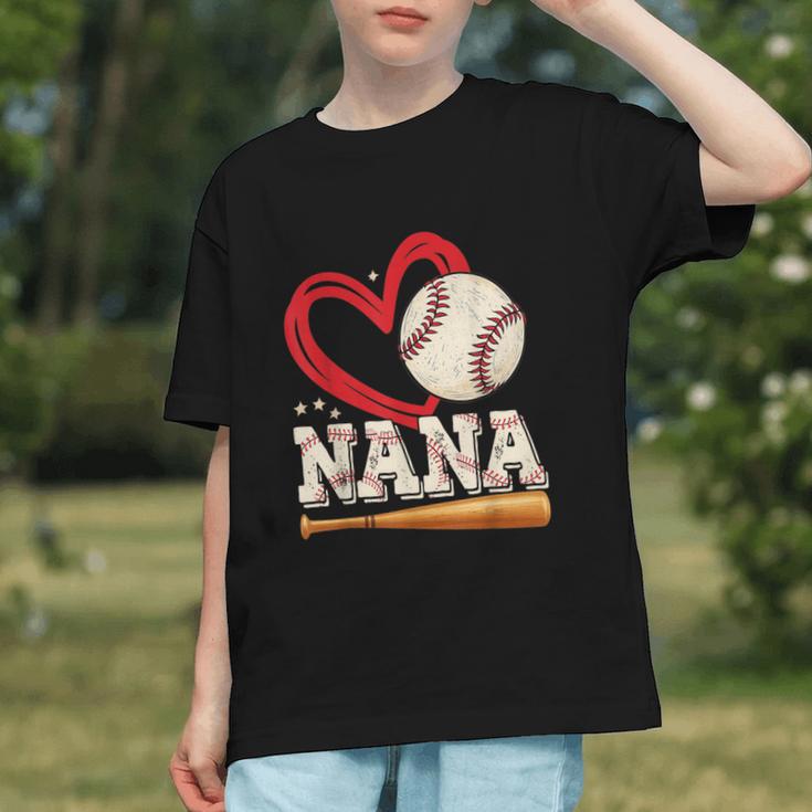 Baseball Nana Baseball Heart Family Matching Graphic Youth Baseball Nana Baseball Heart Family Matching Graphic Youth