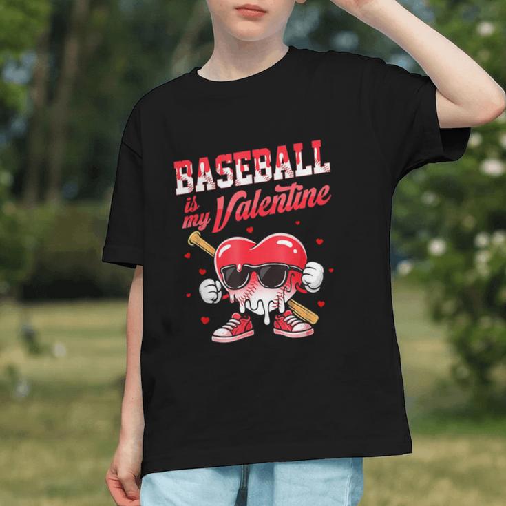 Baseball Is My Valentine Shirt Heart Drip Baseball Lovers Graphic Youth Baseball Is My Valentine Shirt Heart Drip Baseball Lovers Graphic Youth