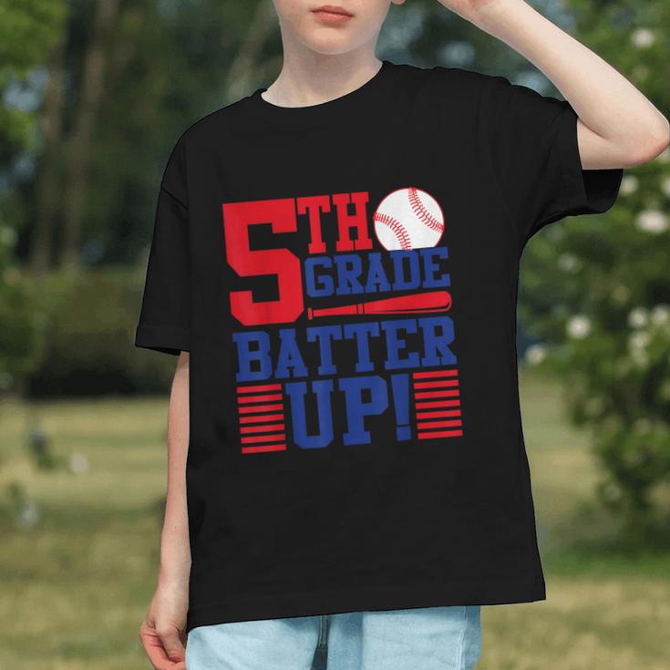 Batter Up for 5th Grade! Back to School Youth T-shirt Batter Up for 5th Grade! Back to School Youth T-shirt