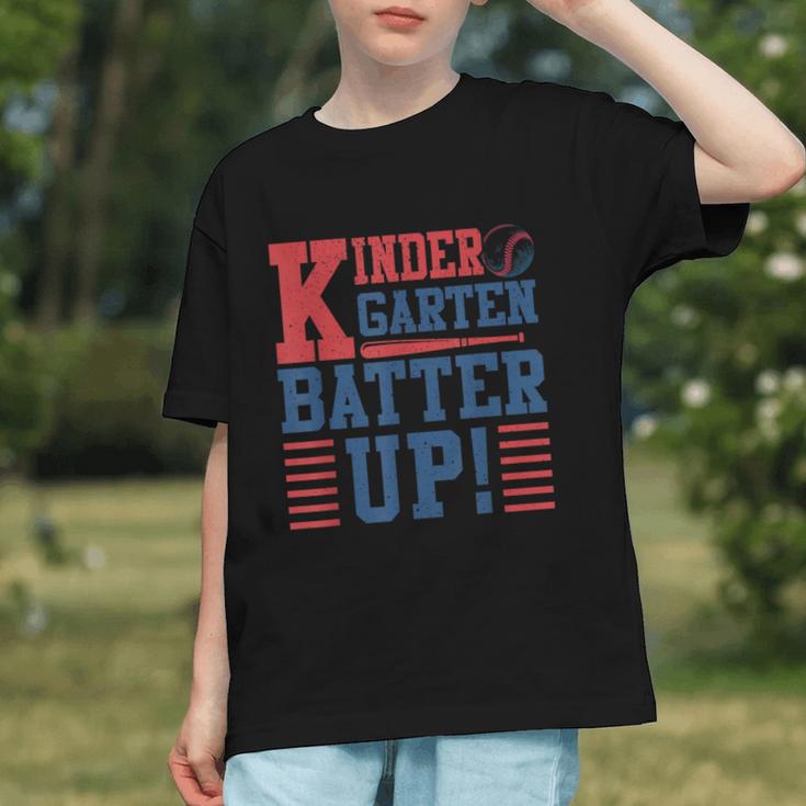 Batter Up for Kindergarten! Back to School Youth T-shirt