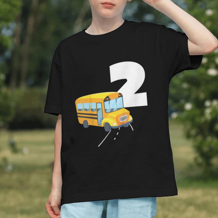 Beep Beep Birthday! School Bus Back to School Youth T-shirt
