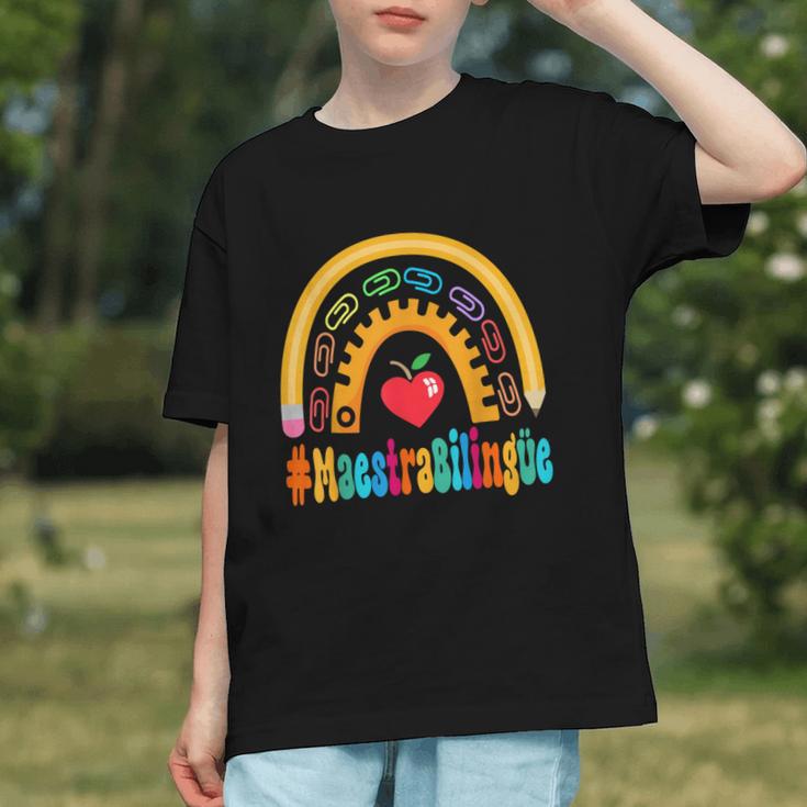 Bilingual Teacher Pride! Back to School Youth T-Shirt Bilingual Teacher Pride! Back to School Youth T-Shirt