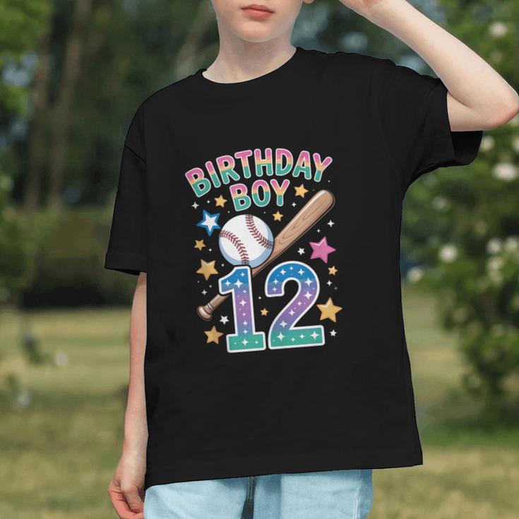 Birthday Boy 12th Birthday Baseball Graphic Youth Birthday Boy 12th Birthday Baseball Graphic Youth