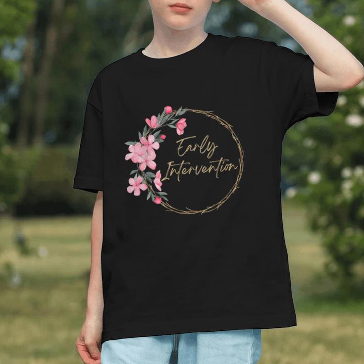 Blooming Minds! Retro Early Intervention Back to School Youth T-Shirt Blooming Minds! Retro Early Intervention Back to School Youth T-Shirt