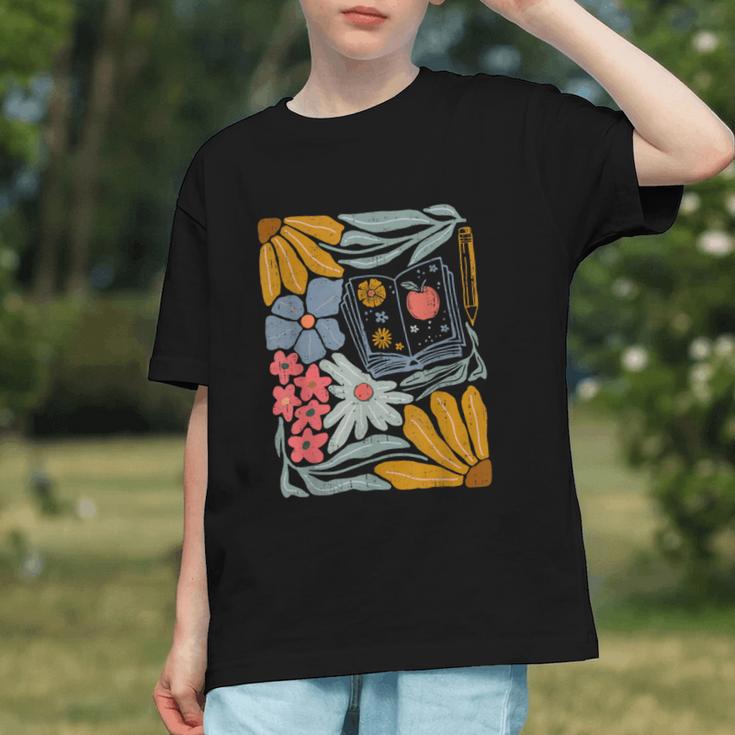 Blossom on the First Day! Boho Flower Back to School Youth T-Shirt Blossom on the First Day! Boho Flower Back to School Youth T-Shirt