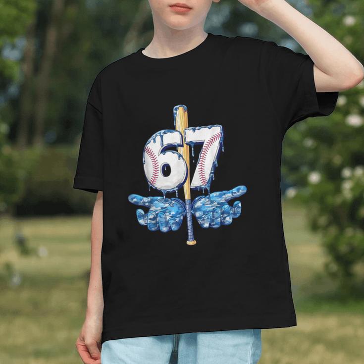 Blue Camo Baseball 67 Six Seven Camo Ice Cream Drip Boy Teen Graphic Youth Blue Camo Baseball 67 Six Seven Camo Ice Cream Drip Boy Teen Graphic Youth