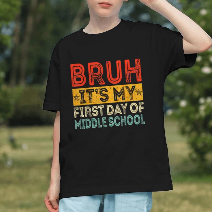 Bruh, Middle School Vibes! Back to School Youth T-Shirt Bruh, Middle School Vibes! Back to School Youth T-Shirt