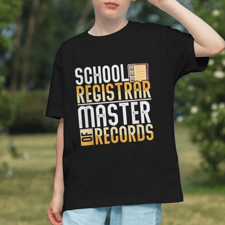 Celebrate Your School Registrar! Back to School Youth T-shirt
