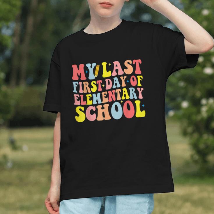 Cherish the Memories: Groovy Back to School Youth T-Shirt