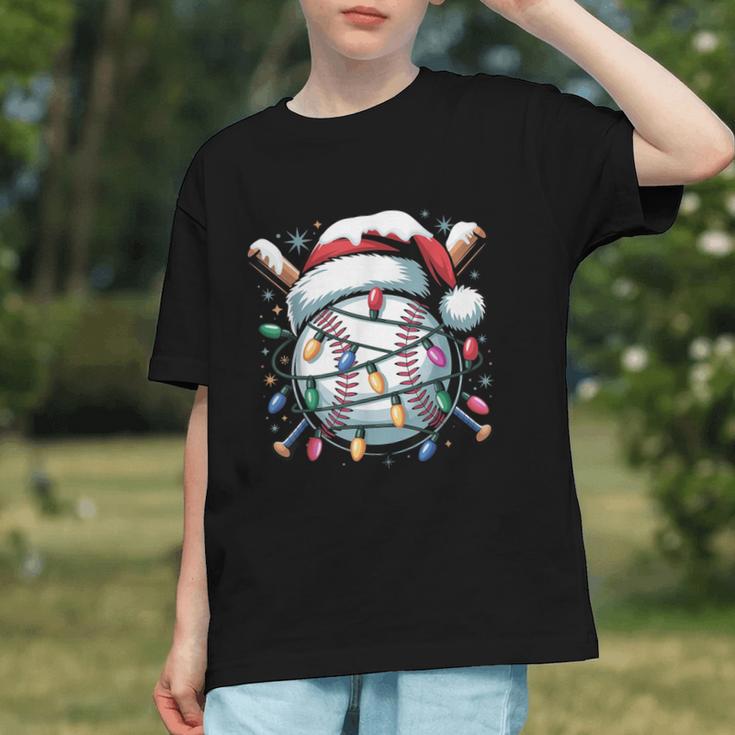Christmas Baseball Boy Youth Kid Men Santa Hat Xmas Baseball Graphic Youth Christmas Baseball Boy Youth Kid Men Santa Hat Xmas Baseball Graphic Youth
