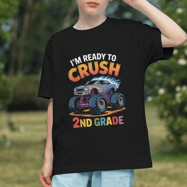 Conquer 2nd Grade! Ready to Crush Back to School Youth T-shirt Conquer 2nd Grade! Ready to Crush Back to School Youth T-shirt