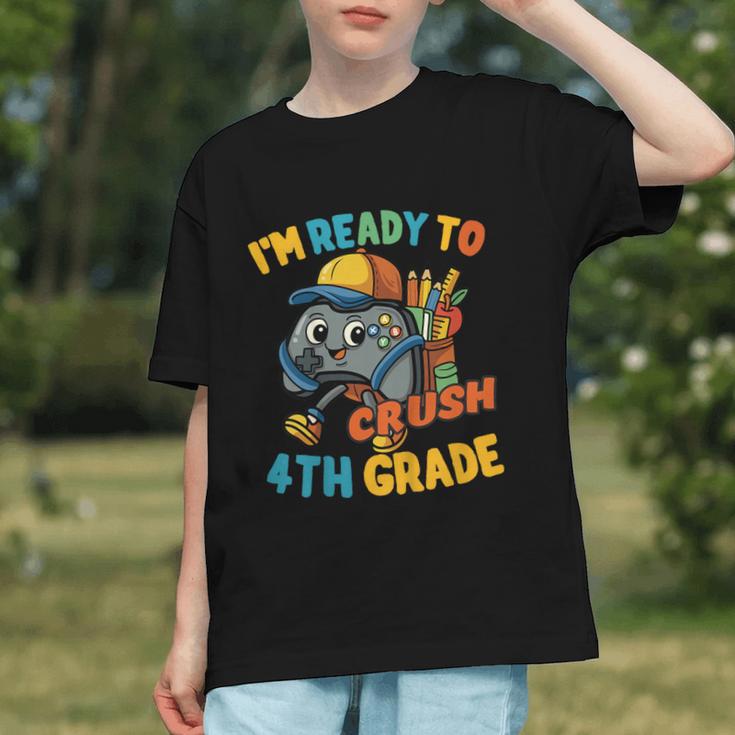 Conquer 4th Grade! First Day Back to School Youth T-Shirt Conquer 4th Grade! First Day Back to School Youth T-Shirt