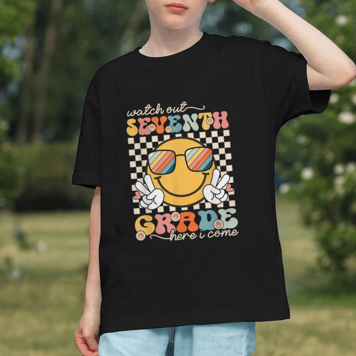 Conquer 7th Grade! Bold Back to School Youth T-Shirt