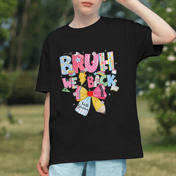 Coquette Bow 6th Grade Back to School Youth T-Shirt Coquette Bow 6th Grade Back to School Youth T-Shirt