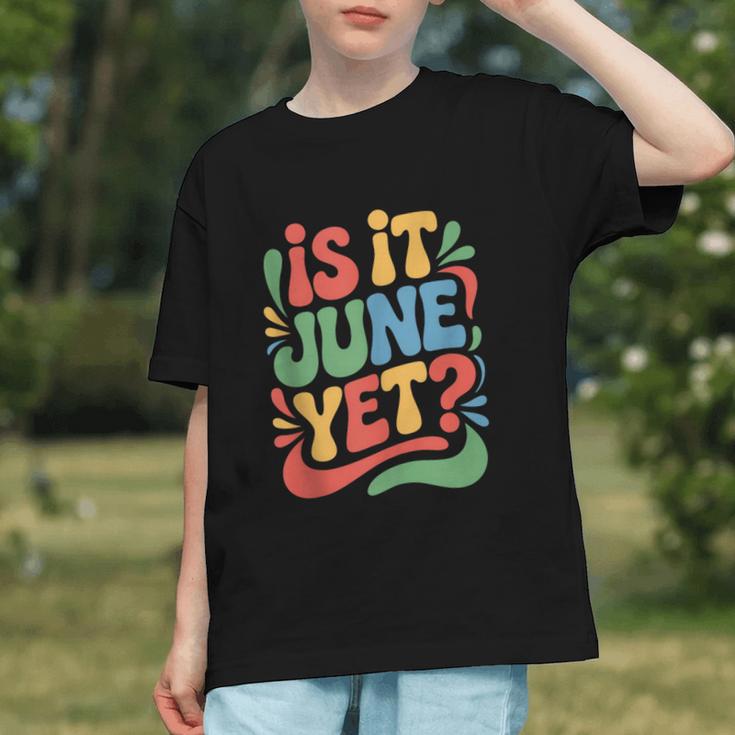 Counting Days to June! Groovy Back to School Youth T-Shirt