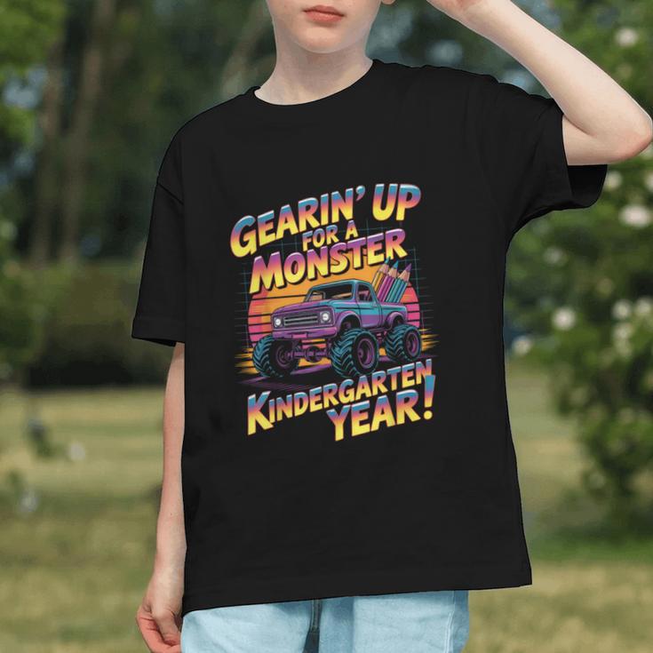 Crush Kindergarten! Monster Truck Back to School Youth T-shirt Crush Kindergarten! Monster Truck Back to School Youth T-shirt