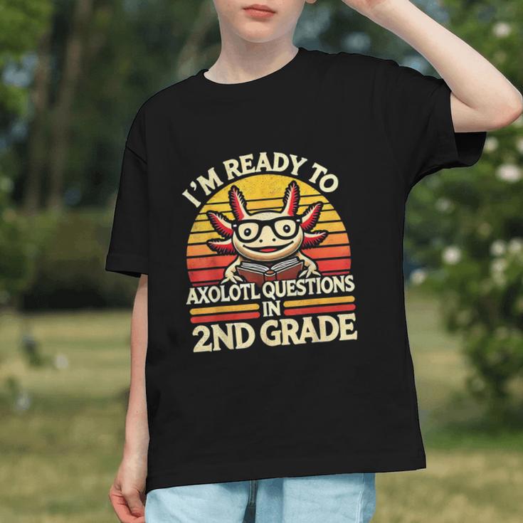 Curious Axolotl 2nd Grade Back to School Youth T-shirt Curious Axolotl 2nd Grade Back to School Youth T-shirt