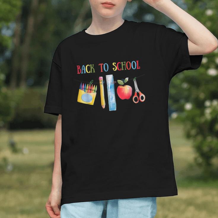 Cute School Supplies Pack Back to School Youth T-shirt