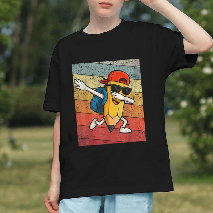 Dab into the First Day! Funny Pencil Back to School Youth T-shirt Dab into the First Day! Funny Pencil Back to School Youth T-shirt