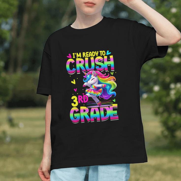 Dancing Unicorn 3rd Grade Magic Back to School Youth T-Shirt Dancing Unicorn 3rd Grade Magic Back to School Youth T-Shirt
