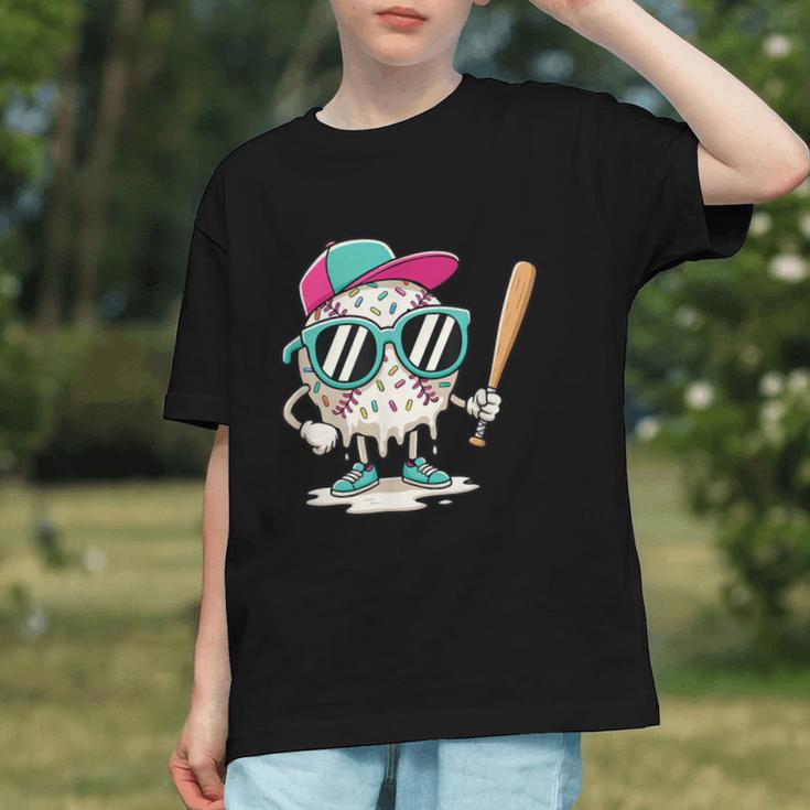 Dripping Baseball Baseball Lover Player Baseballer Graphic Youth