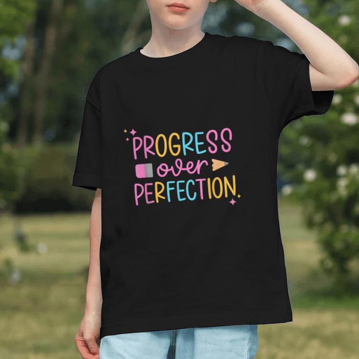 Embrace the Journey! Progress Over School Youth T-shirt