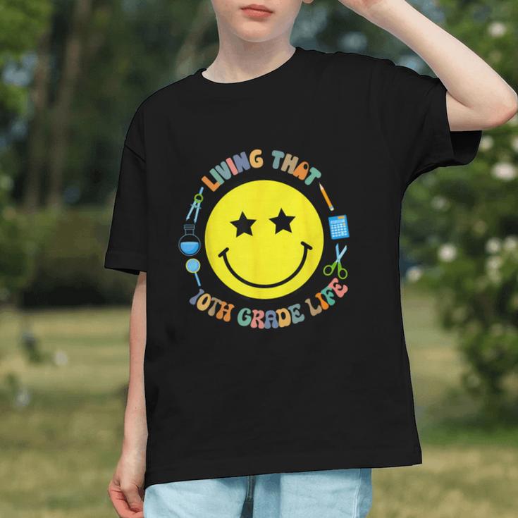 Embracing 10th Grade! Back to School Smiles Youth T-Shirt