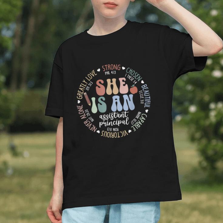 Faithful Assistant Principal Back to School Youth T-Shirt