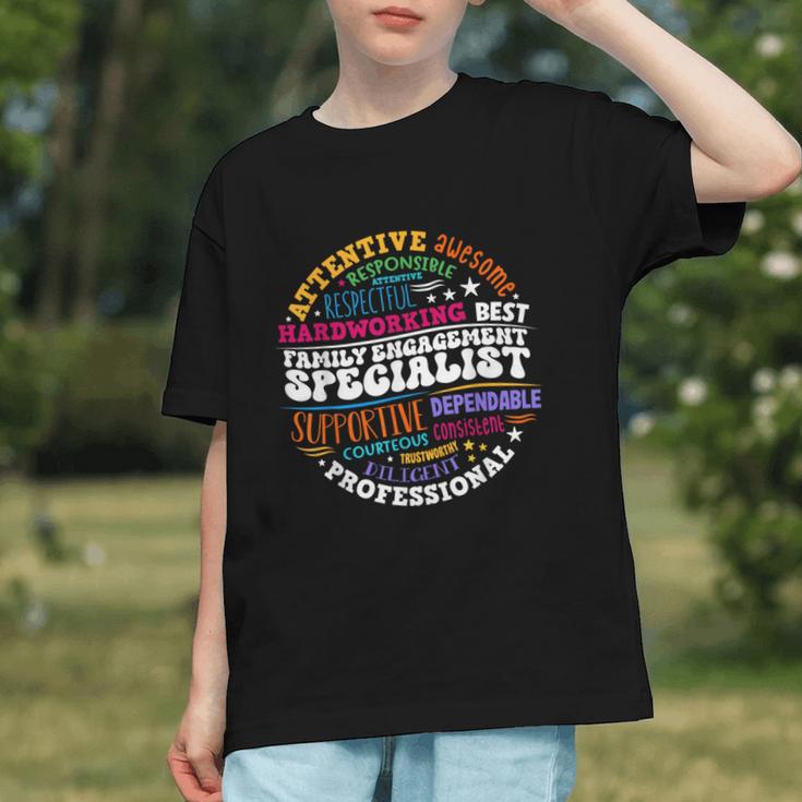 Family Engagement Specialist Appreciation Back To School Graphic Youth Family Engagement Specialist Appreciation Back To School Graphic Youth