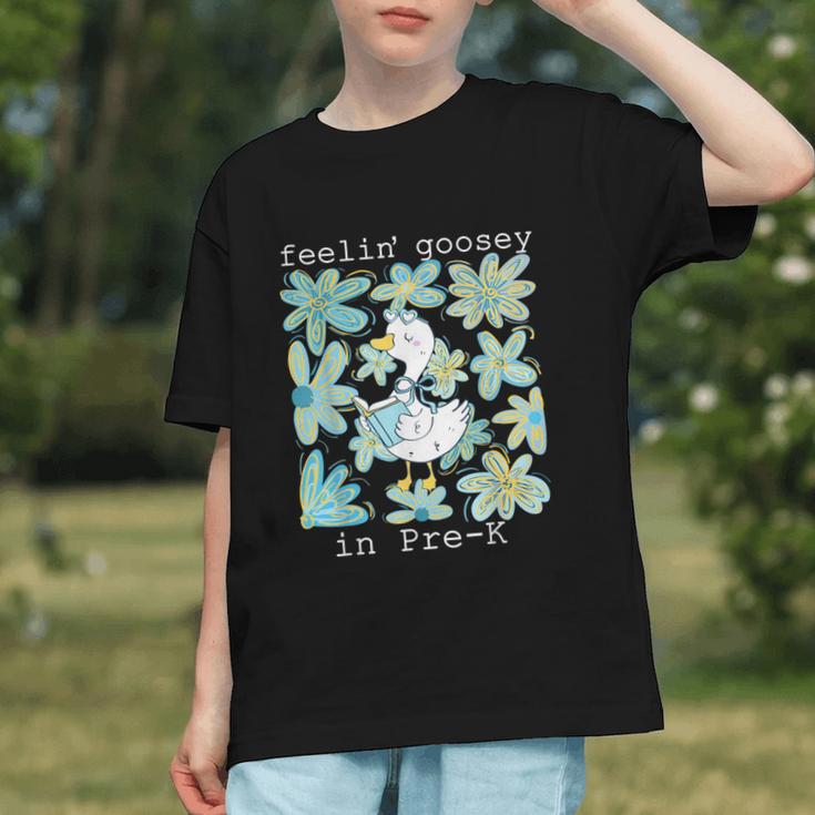 Feelin' Goosey for Pre-K! Back to School Youth T-Shirt Feelin' Goosey for Pre-K! Back to School Youth T-Shirt