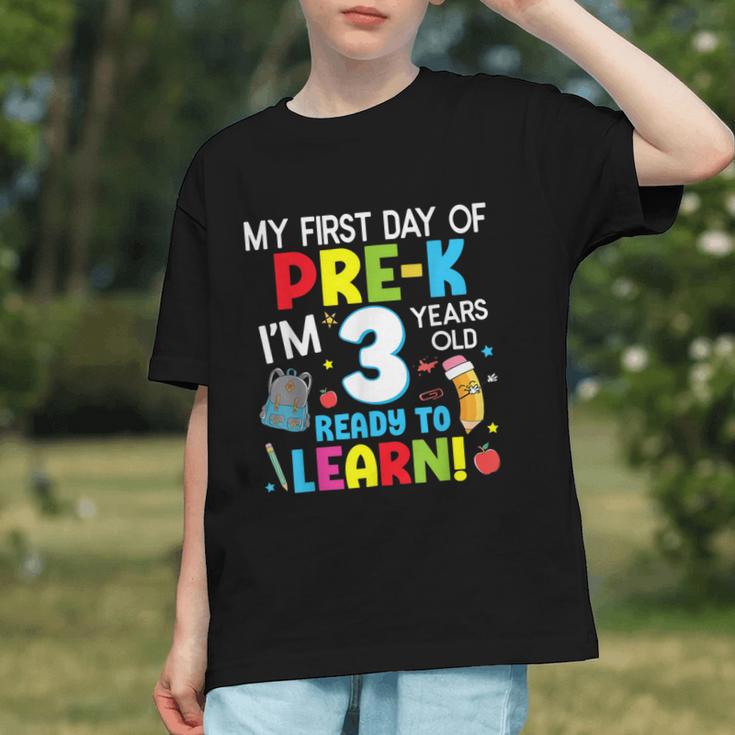My First Day Of Pre-k Back To School Preschool Girls Boys Graphic Youth My First Day Of Pre-k Back To School Preschool Girls Boys Graphic Youth